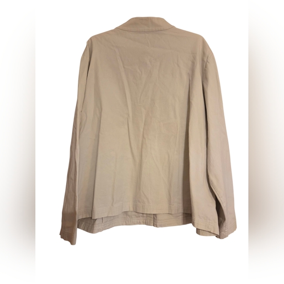 Eileen Fisher Off White Long Sleeve Jacket Plus Size 1X - Picture 3 of 6